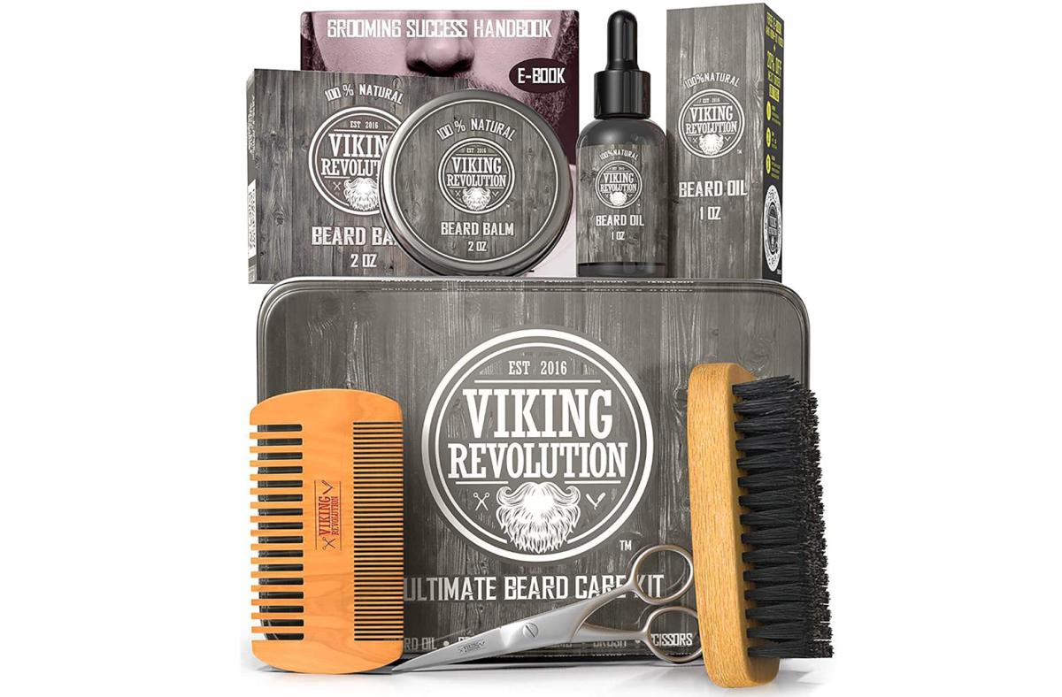 Viking Revolution men's grooming kit
